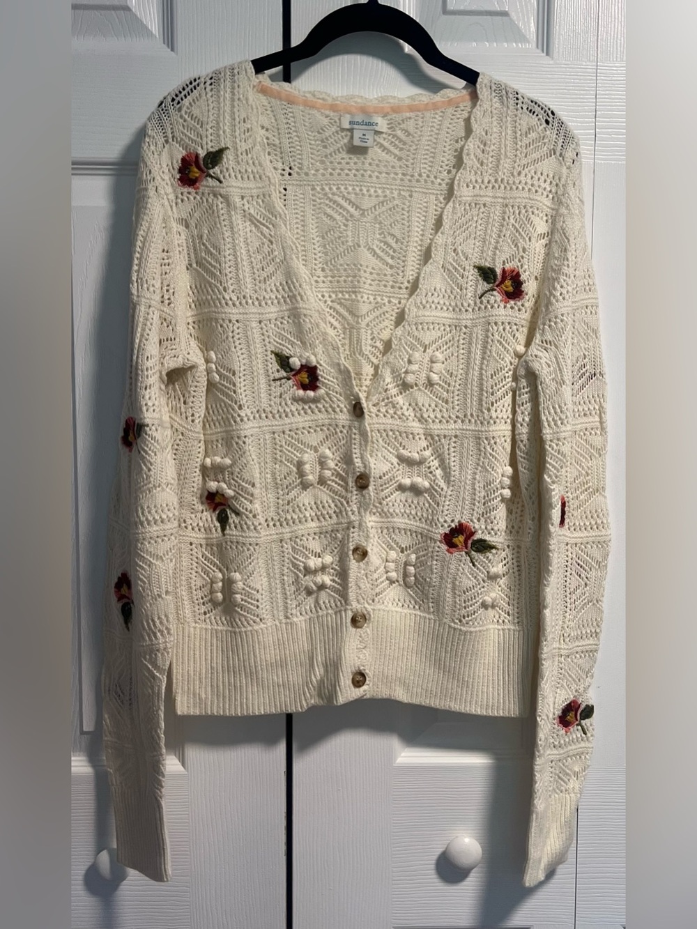 Sundance Ethereal Floral Cardigan in Medium